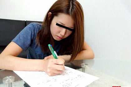 素人ＡＶ面接 〜現役美容師がAV出演〜