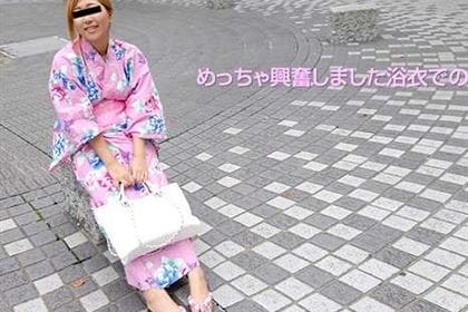 浴衣でエッチしちゃった