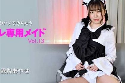 即ハメできちゃうオレ専用メイド Vol.13 露梨あやせ
