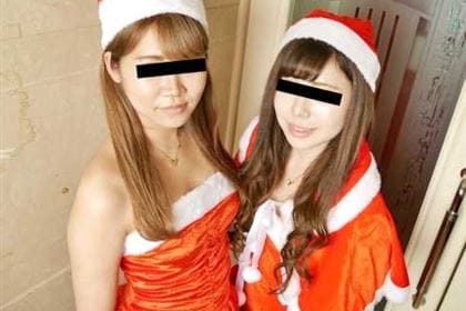 おんな友達といっしょ 最強可愛いエロサンタ2人と過ごす忘れられない聖夜にしちゃお 永田ゆう 高瀬あみ(富永七奈)