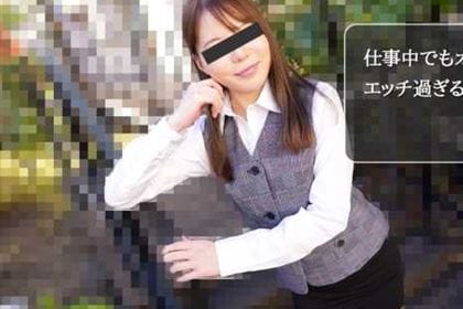 仕事中でもオナっちゃう！ エッチ過ぎる受付嬢 玉置れに(百瀬きい)